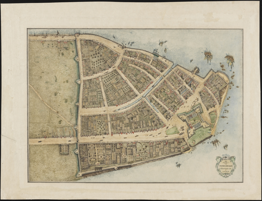 John Walcott Adams (1874-1925). The Castello Plan. New Amsterdam in 1660. 1916. Museum of the City of New York. 29.100.709