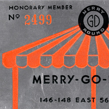 Merry-Go-Round membership card