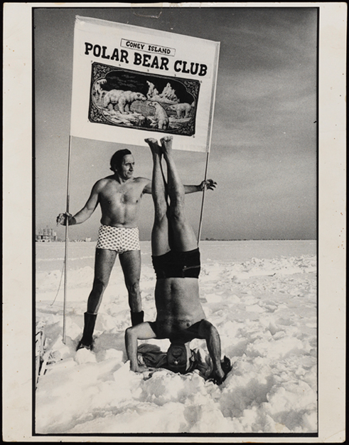 Nancy Rudolph (1923-2017). [Alexander Mottola, president of the Coney Island Polar Bear Club.] 1964-1984. MCNY. X2010.11.14607