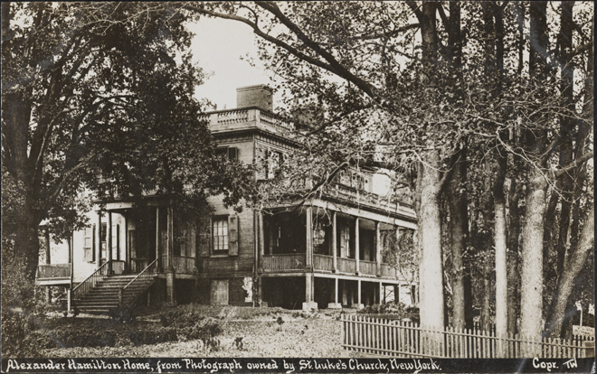 Alexander Hamilton House, New York. ca. 1889