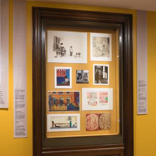 Series of images in a gallery.