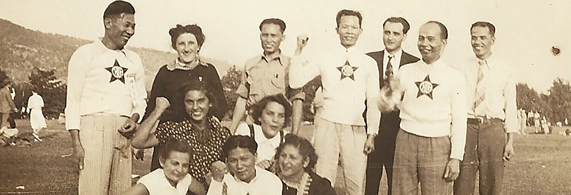 Chinese Hand Laundry Alliance Members At Bear Mountain Ca. 1930s-1940s, Collection Of Betty Yu 