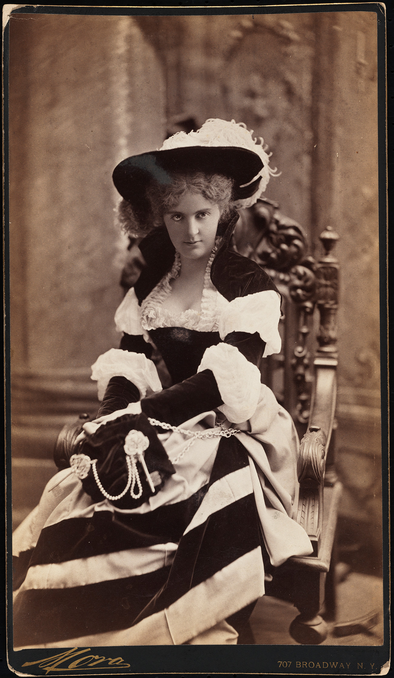 Mora (b.1849). Mrs. Henry Lukemeyer. 