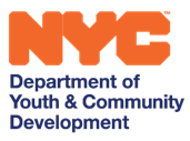 Logo that reads NYC Department of Youth and Community Development